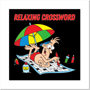 Relaxing Crossword Posters and Art